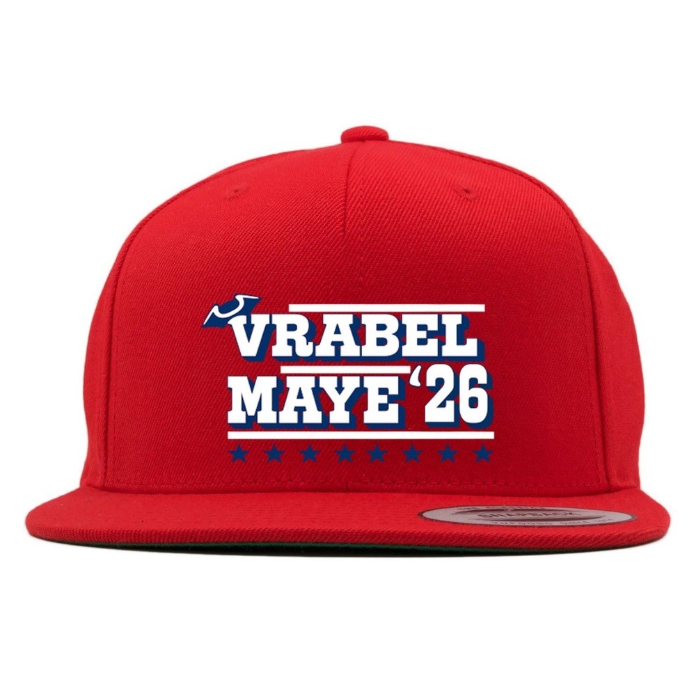 Drake Maye Mike Vrabel 2026 Patriots Snap Back Hat